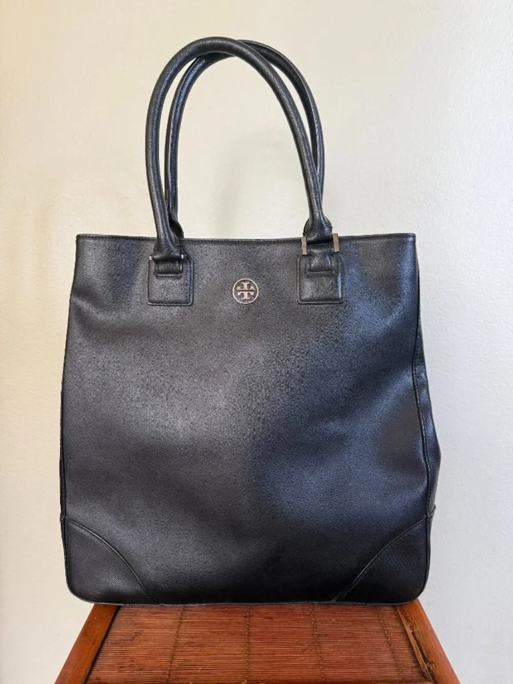Tory Burch Saffiano Leather Tote